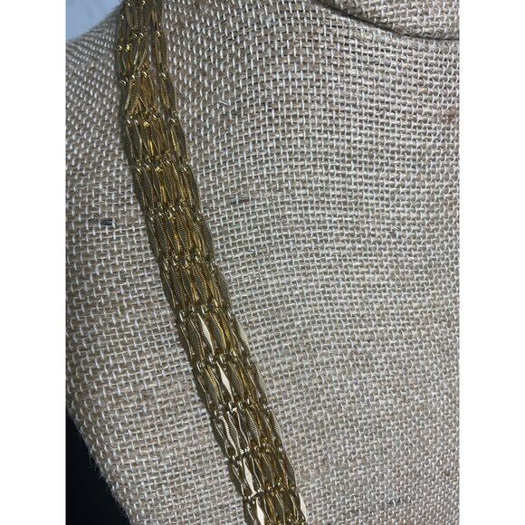 Vintage Gold-Tone Multi-Strand Necklace - Picture 2 of 3
